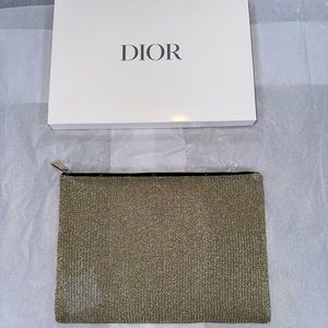 New! Authentic Dior Makeup Pouch
